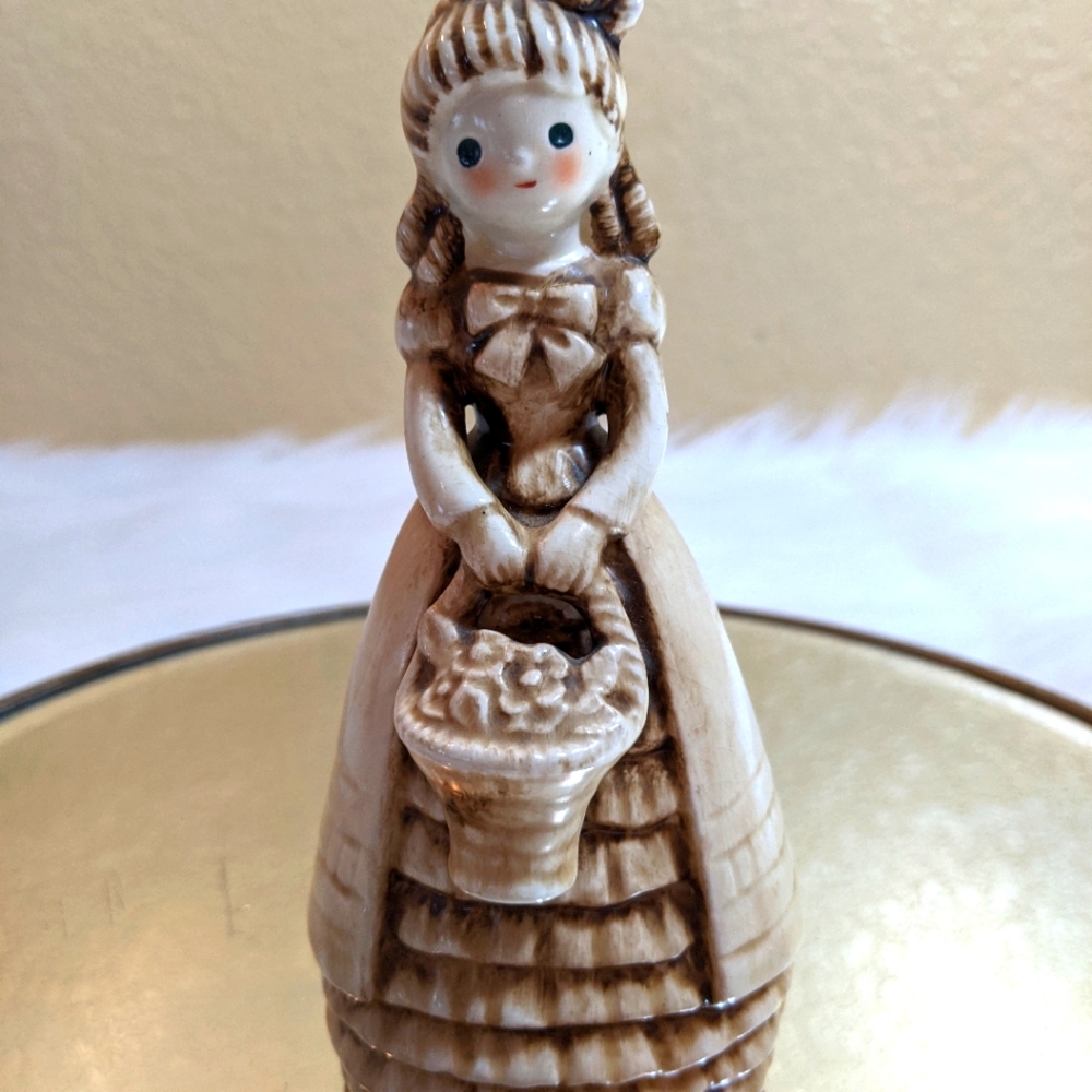 Vtg Lego Japan Victorian Girl Figurine